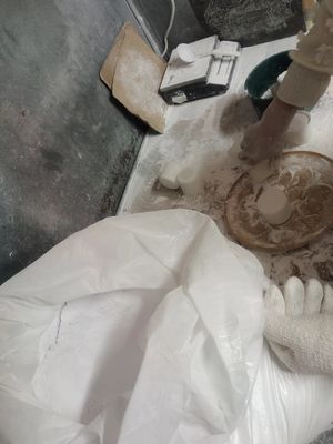 Polvere inodora della melammina 108-78-1 di materia prima della melammina di UC1P