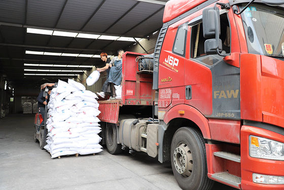 Polvere pura della melammina di pH 7.5-9.5 per produzione CAS 108-78-1 del padellame della melammina