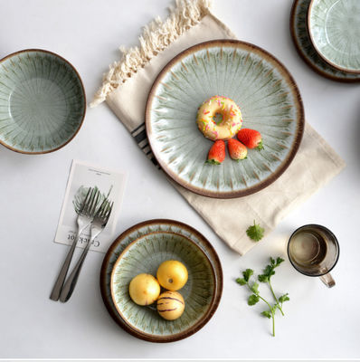 Piatti e ciotole da festa 12pc Melamina Servitaio Iso