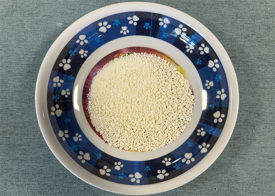 Granula di polvere di plastica di melamina C3h6n6 bianca