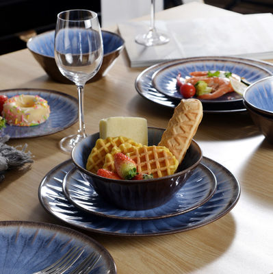 Resistenza al calore Set di stoviglie in melamina Microonde esterne