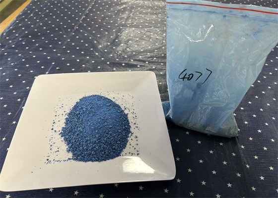 ISO Urea Formaldeide Resina in Polvere Copertura igienica in plastica blu con materiale granulare