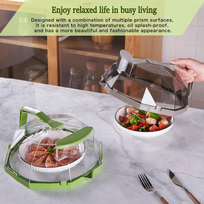 Bene Bene Microonde Splatter Cover Cibo Cucina Gadgets 10 pollici con maniglia