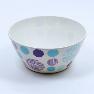 FDA Set di stoviglie a melamina blu con ciotola di miscelazione