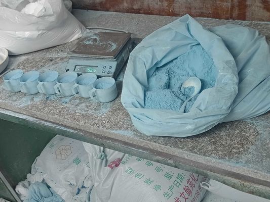 Melammina di alta purezza in polvere per lo stampaggio 99,8% colore personalizzato per la produzione di stoviglie