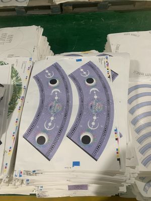 Carta deccale di melamina di resina personalizzata allo spessore di 100% per posate di melamina