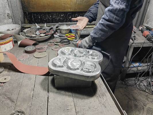 718 Stampo di acciaio per le piastre di melammina di finitura lucida