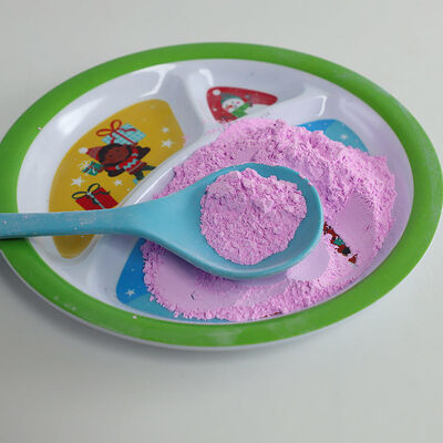 GUFAITH Polvere di Melamina Rosa Resina Melammina Formaldeide per Uso Alimentare Materia Prima per Stoviglie Colore Melamina Stampaggio Composto Stabile Flusso Eccellente