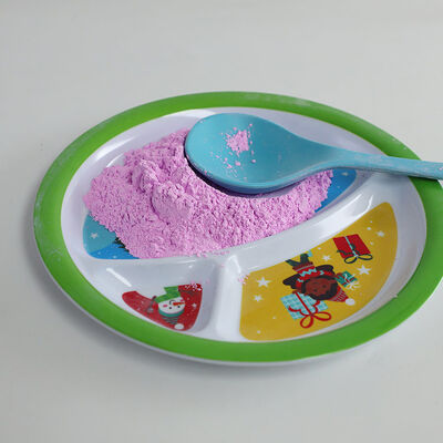 GUFAITH Polvere di Melamina Rosa Resina Melammina Formaldeide per Uso Alimentare Materia Prima per Stoviglie Colore Melamina Stampaggio Composto Stabile Flusso Eccellente