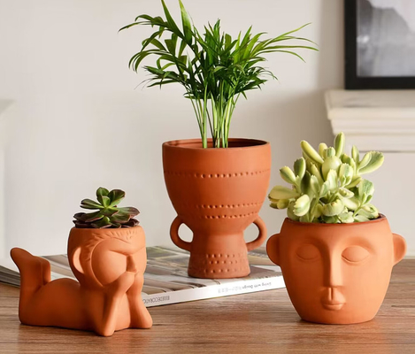 Lavatrice di piatti di terracotta piccoli vasi sicuri resistenti al calore