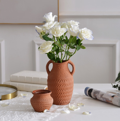 Vasi in ceramica Gufaith a bocca larga per la decorazione domestica