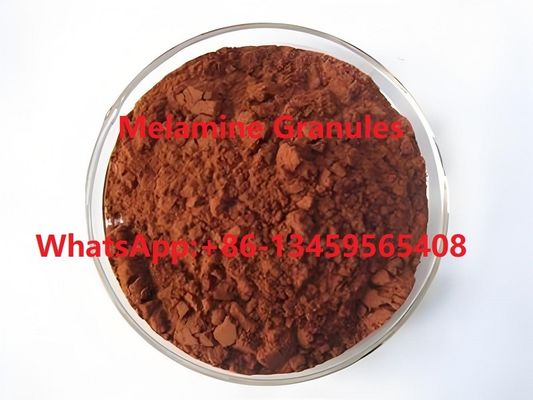 Produttore di prodotti chimici Prezzo basso Melamina in polvere marrone Produttore di prodotti chimici CAS 108-78-1 per l'industria